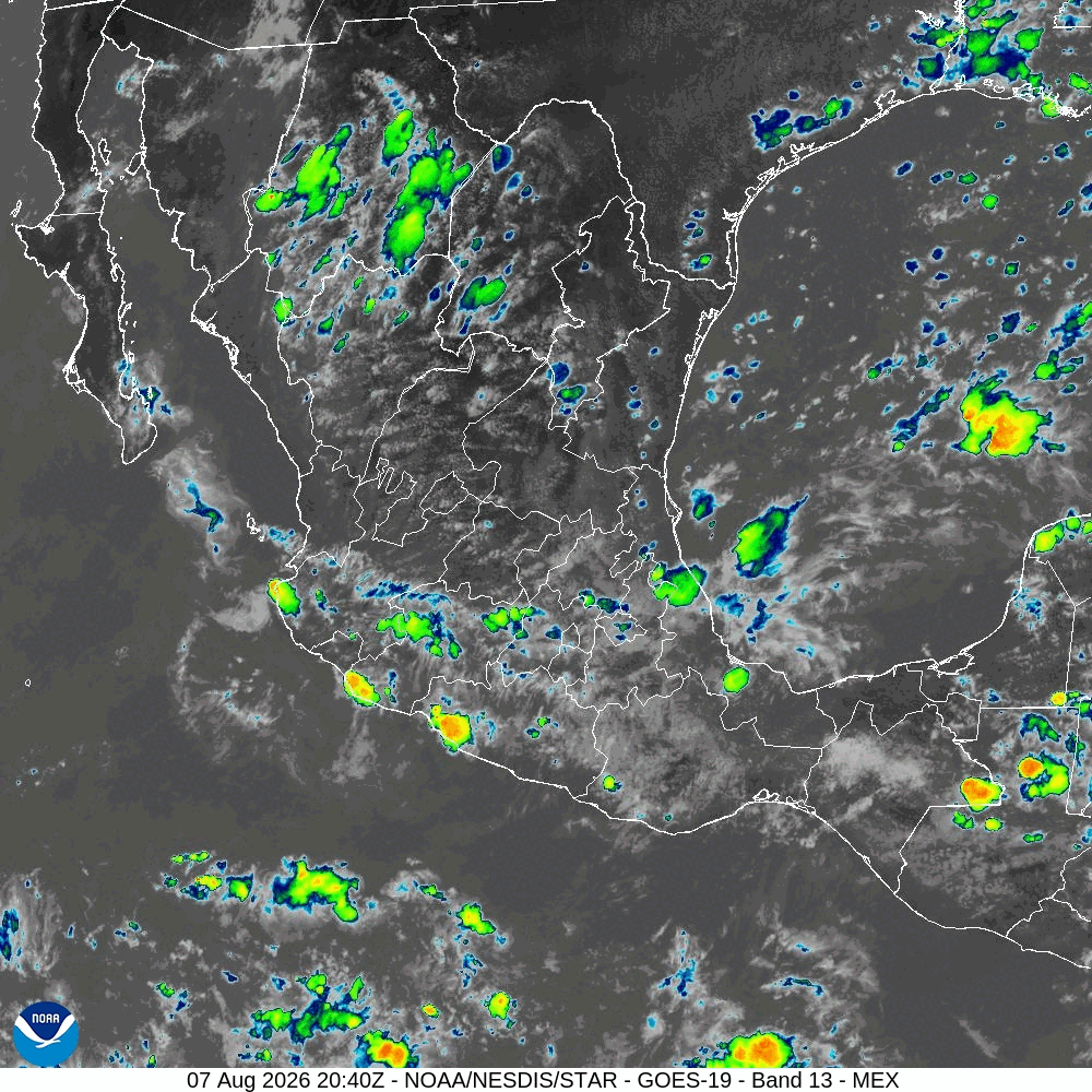 Clouds (band 13) closeup